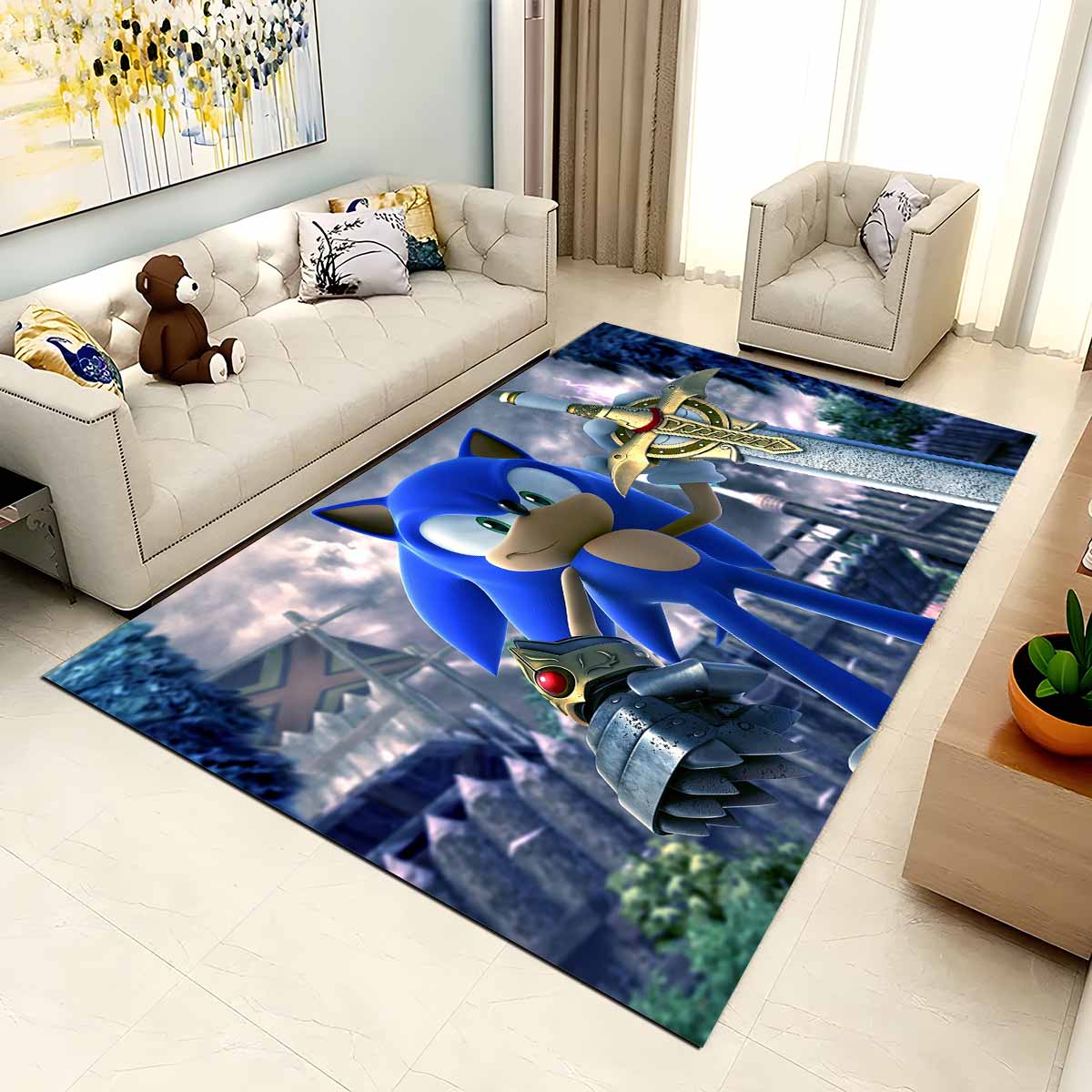 Tapis Sonic et le Chevalier Noir panoramique – Image 2