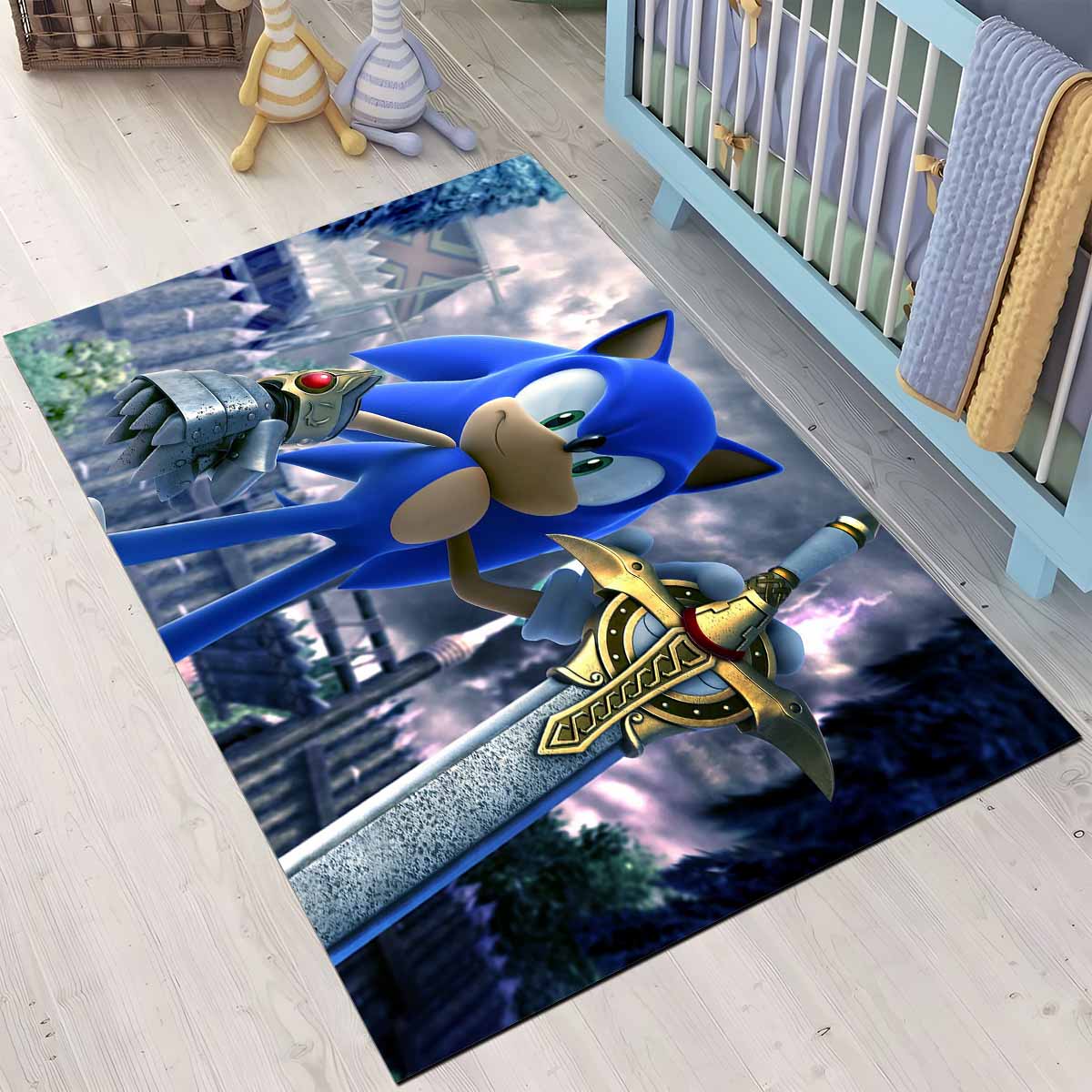 Tapis Sonic et le Chevalier Noir panoramique – Image 3