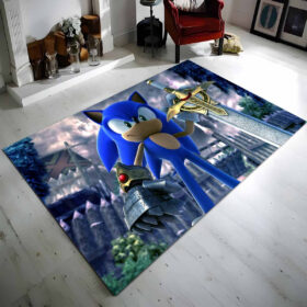 Tapis Sonic et le Chevalier Noir panoramique