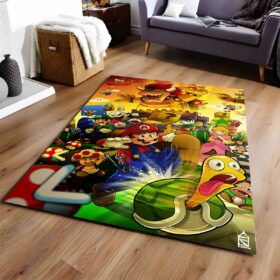 Tapis Super Mario personnages 13