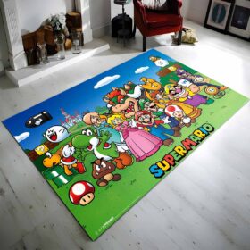 Tapis Super Mario personnages 14
