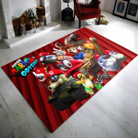 Tapis Super Mario personnages 19