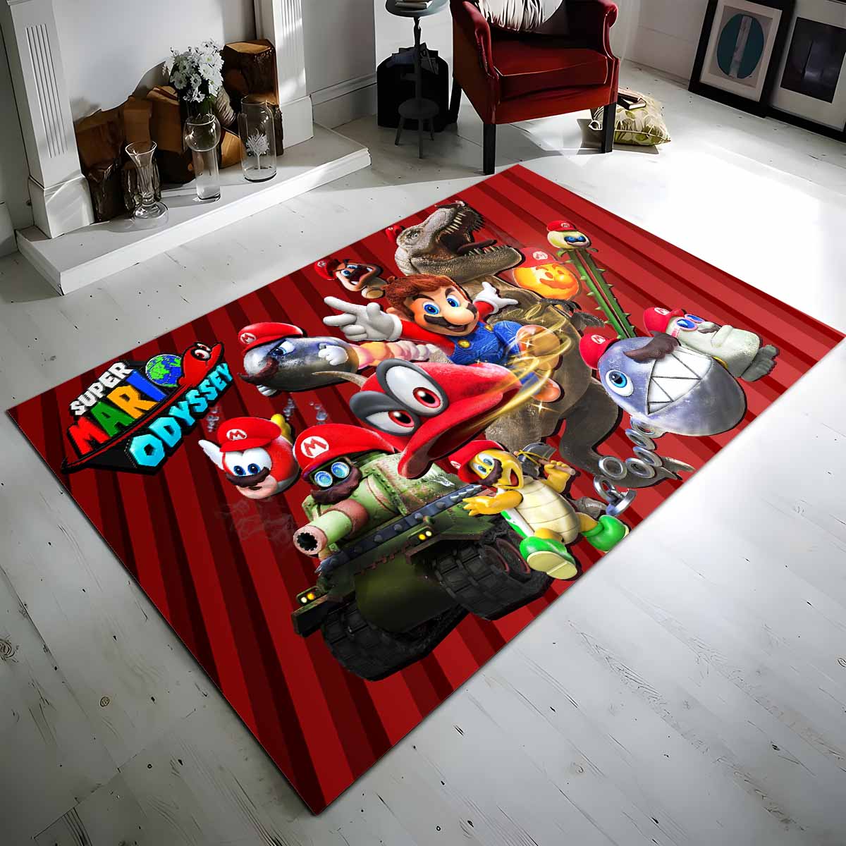 Tapis Super Mario personnages 19