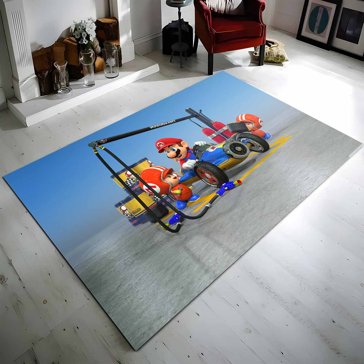 Tapis Super Mario personnages 2