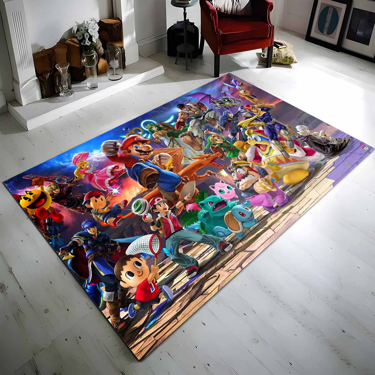Tapis Super Mario personnages 20