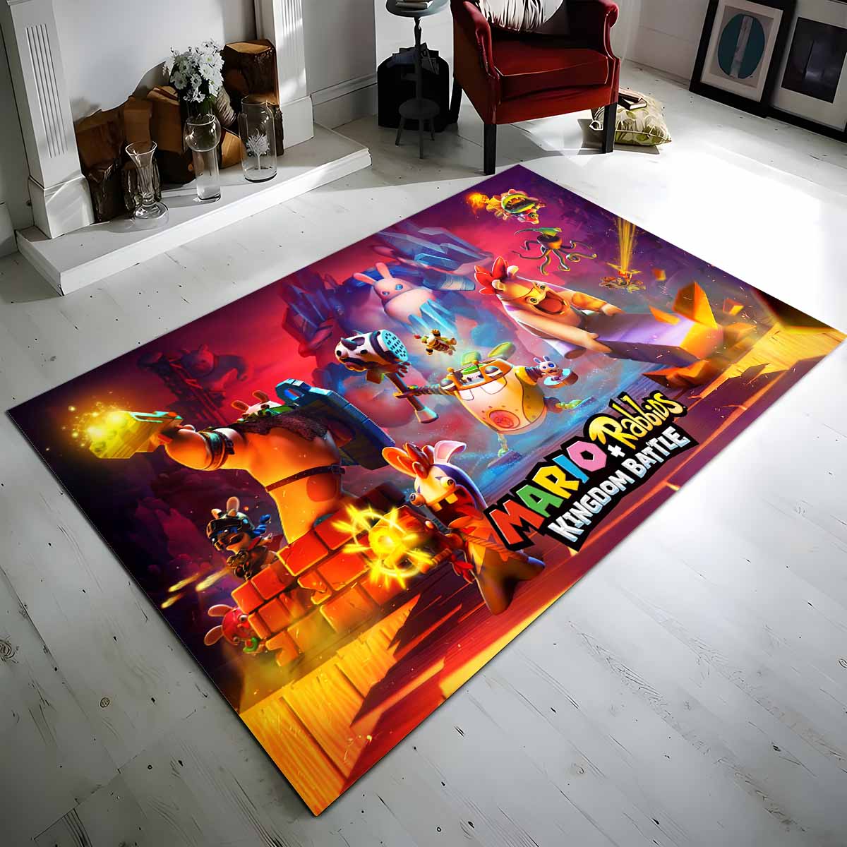 Tapis Super Mario personnages 24