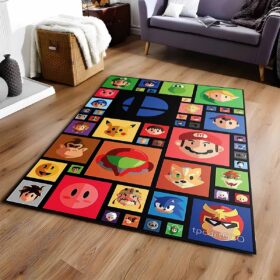 Tapis Super Mario personnages 26