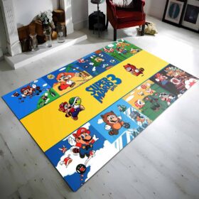 Tapis Super Mario personnages 28