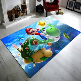 Tapis Super Mario personnages 3