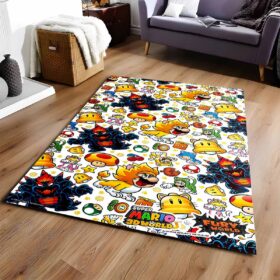 Tapis Super Mario personnages 31