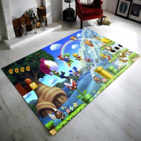 Tapis Super Mario personnages 32