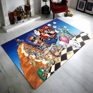Tapis Super Mario personnages 33