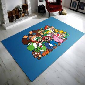 Tapis Super Mario personnages 35