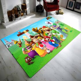Tapis Super Mario personnages 36