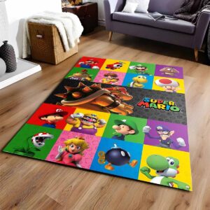 Tapis Super Mario personnages 39