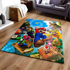 Tapis Super Mario personnages 4