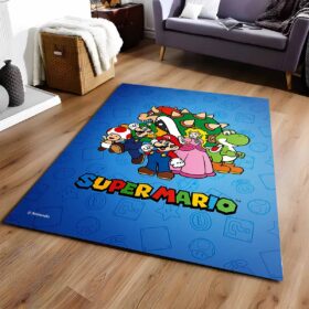 Tapis Super Mario personnages 40