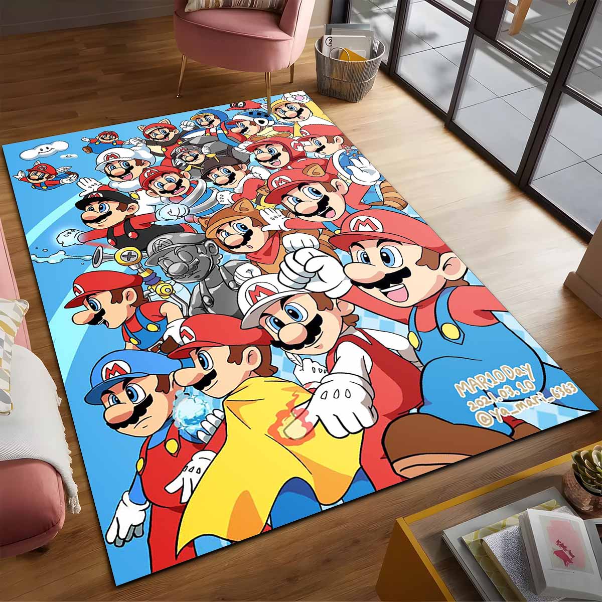 Tapis Super Mario personnages 45 – Image 2
