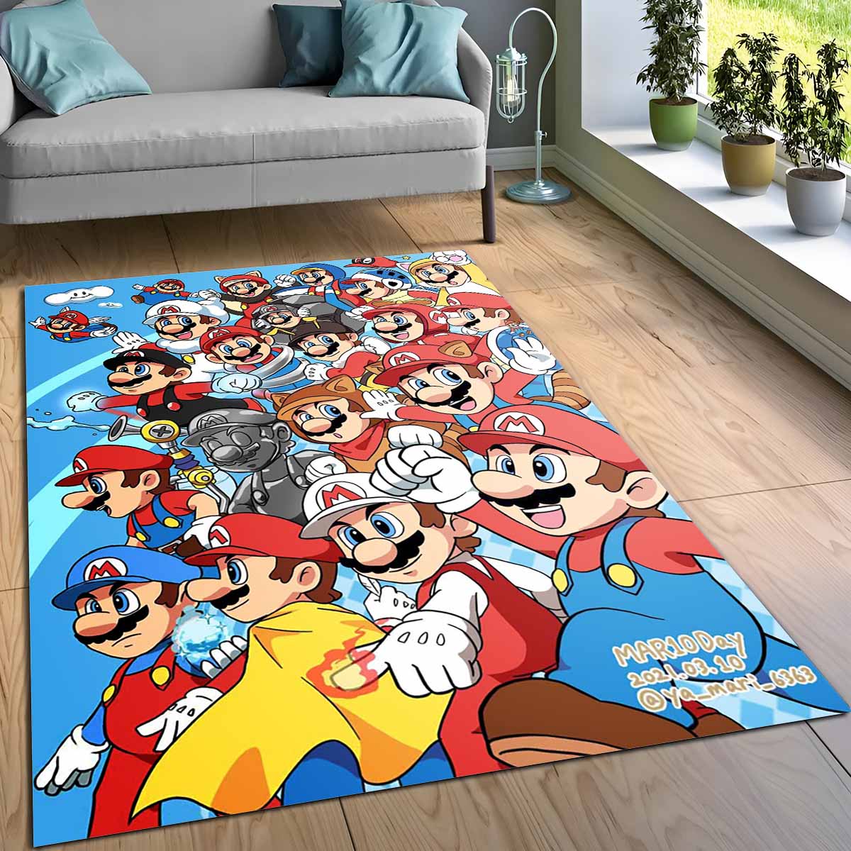 Tapis Super Mario personnages 45 – Image 3