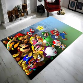 Tapis Super Mario personnages 8