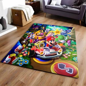 Tapis Super Mario personnages