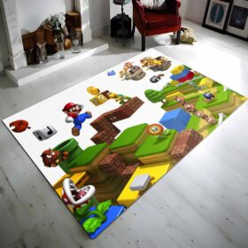 Tapis Super Mario jeu 2