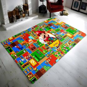 Tapis Super Mario début de jeu