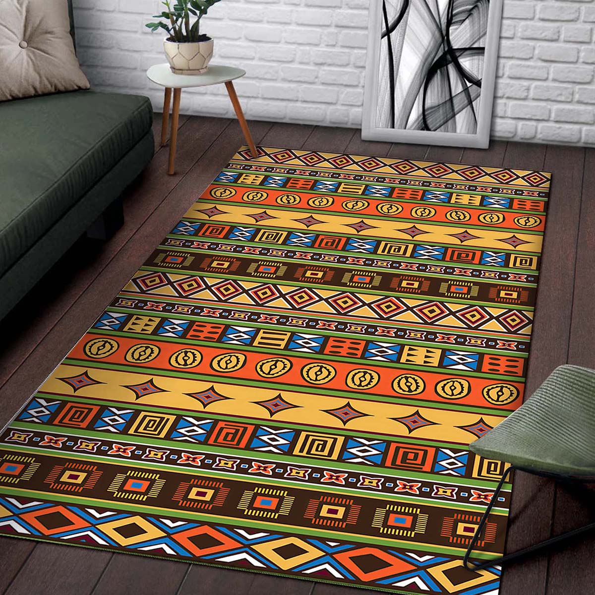 Tapis African Nn1810010m – Image 2