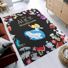 Tapis Alice dans le Wunderland