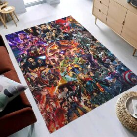 Tapis All Heroes The Avengers End Game