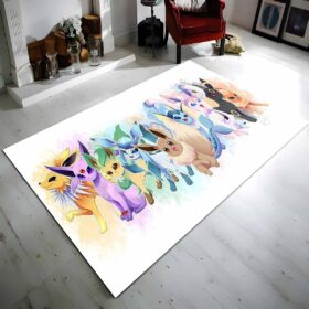 Tapis tous évolutions d&rsquo;Evoli Pokmon All Eevee Evolutions Pokemon 1001