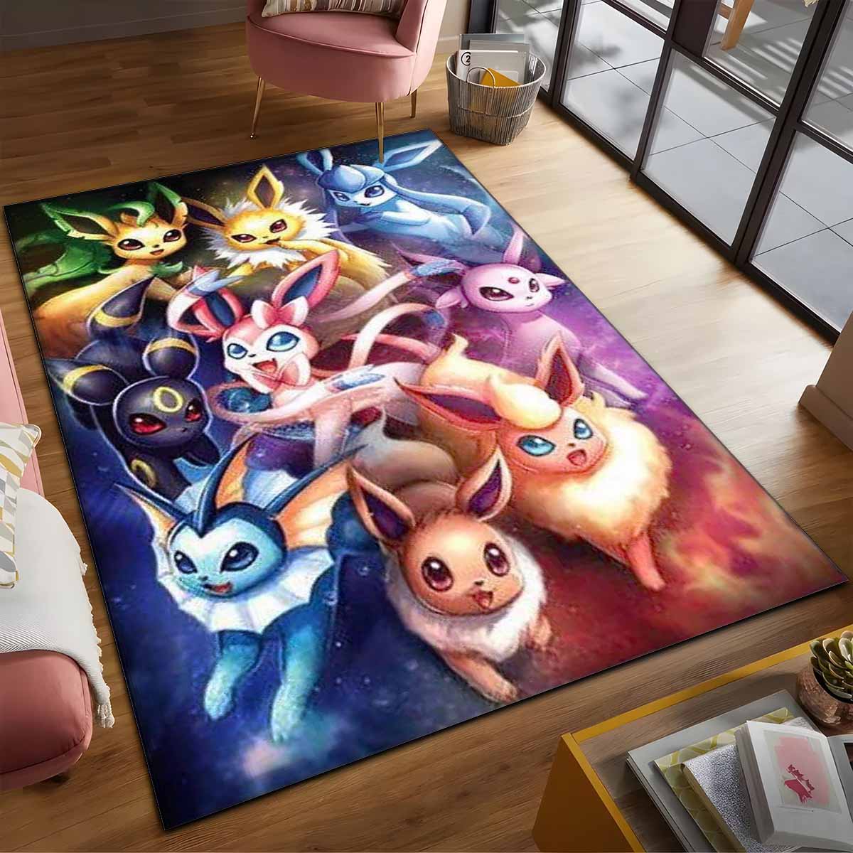 Tapis tous évolutions d'Evoli Pokmon All Eevee Evolutions Pokemon 1002 – Image 2