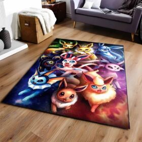 Tapis tous évolutions d&rsquo;Evoli Pokmon All Eevee Evolutions Pokemon 1002