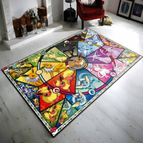 Tapis tous évolutions d&rsquo;Evoli Pokmon All Eevee Evolutions Pokemon 1003