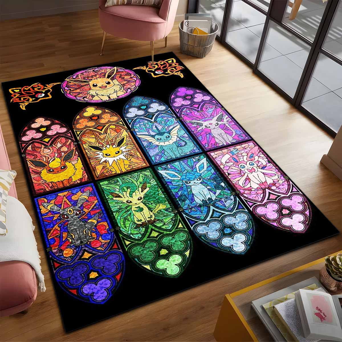 Tapis tous évolutions d'Evoli Pokmon All Eevee Evolutions Pokemon 1006 – Image 2