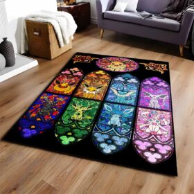 Tapis tous évolutions d&rsquo;Evoli Pokmon All Eevee Evolutions Pokemon 1006