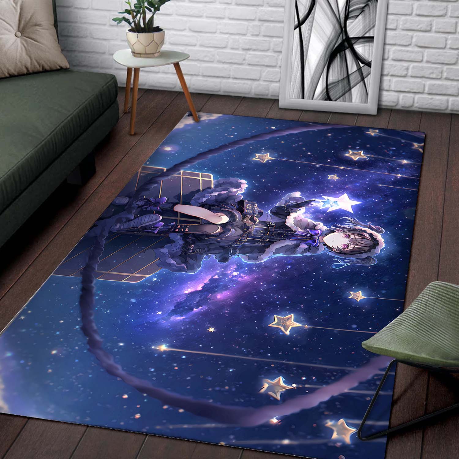 Tapis Anime Girl Stars – Image 2