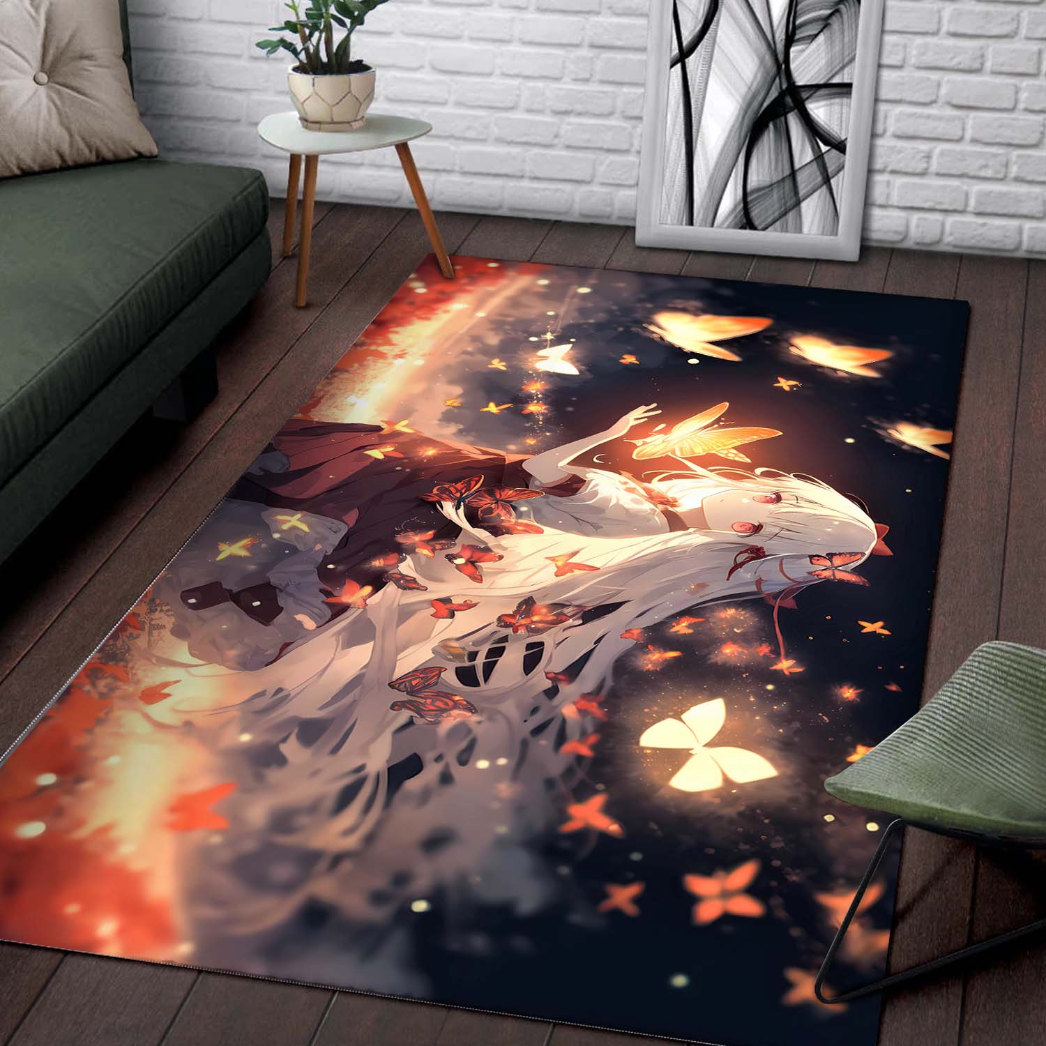 Tapis Anime Girl Surreal – Image 2