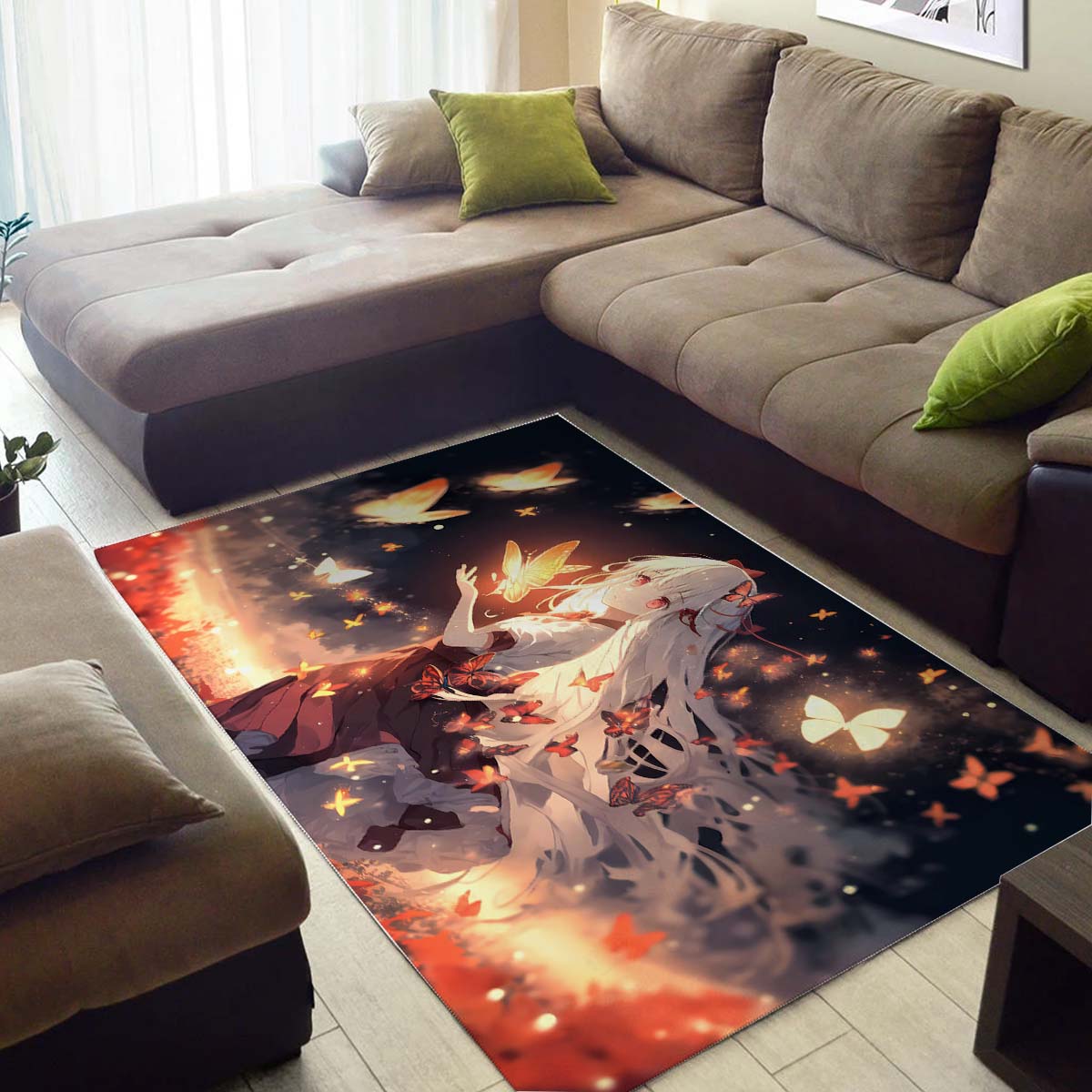 Tapis Anime Girl Surreal – Image 3
