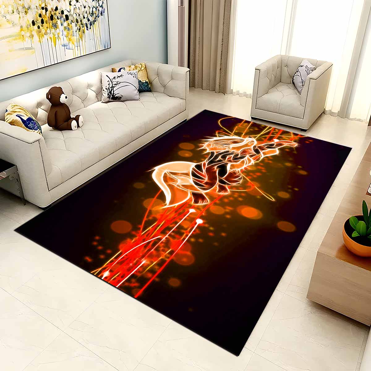 Tapis Arkani Pokmon la Legende Arcanine Pokemon The Legend 3 – Image 2