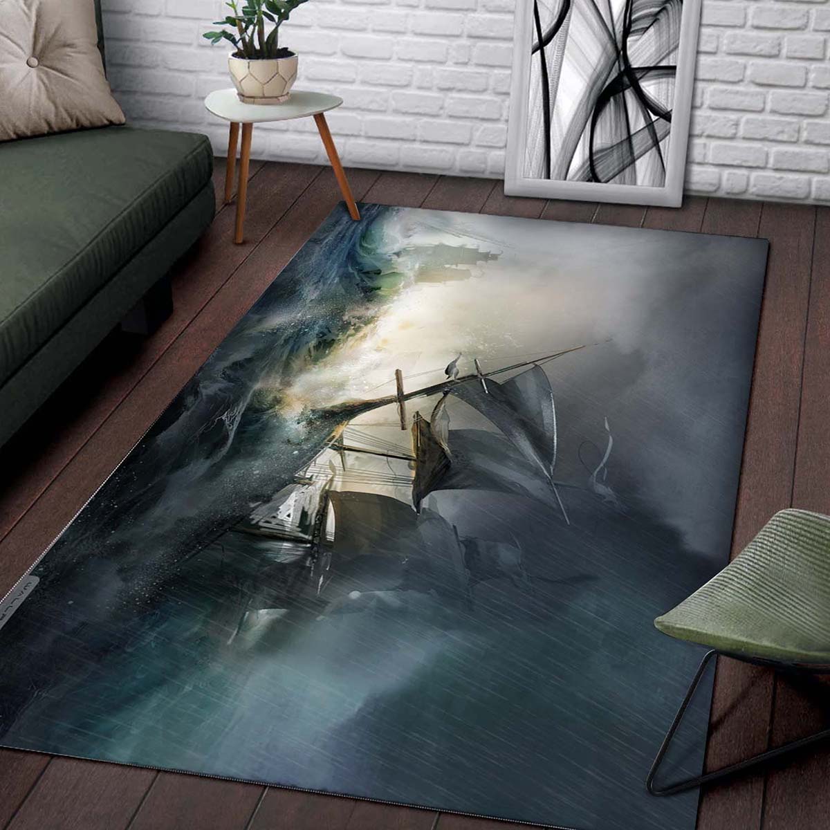 Tapis Assassins Creed Iii Ships – Image 2