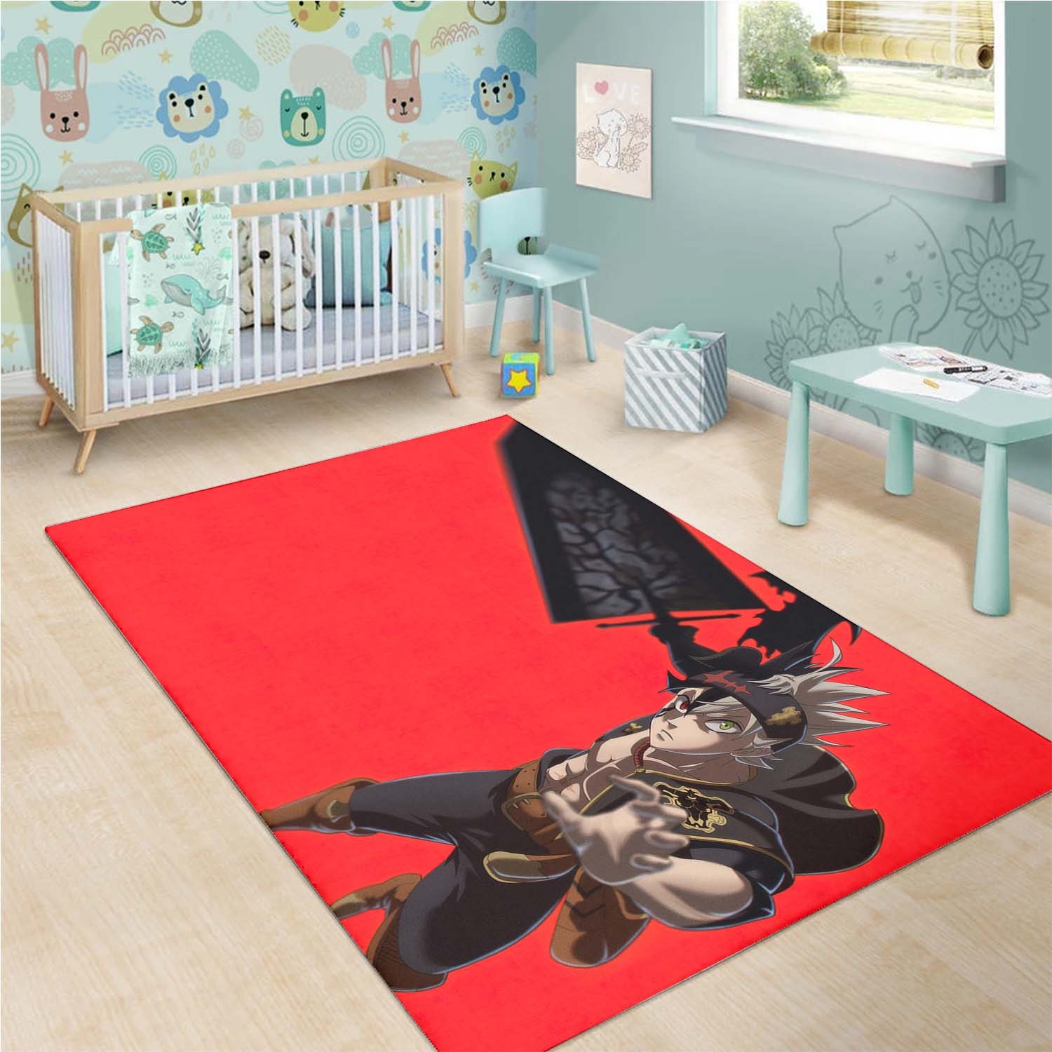 Tapis Asta Black Clover 1