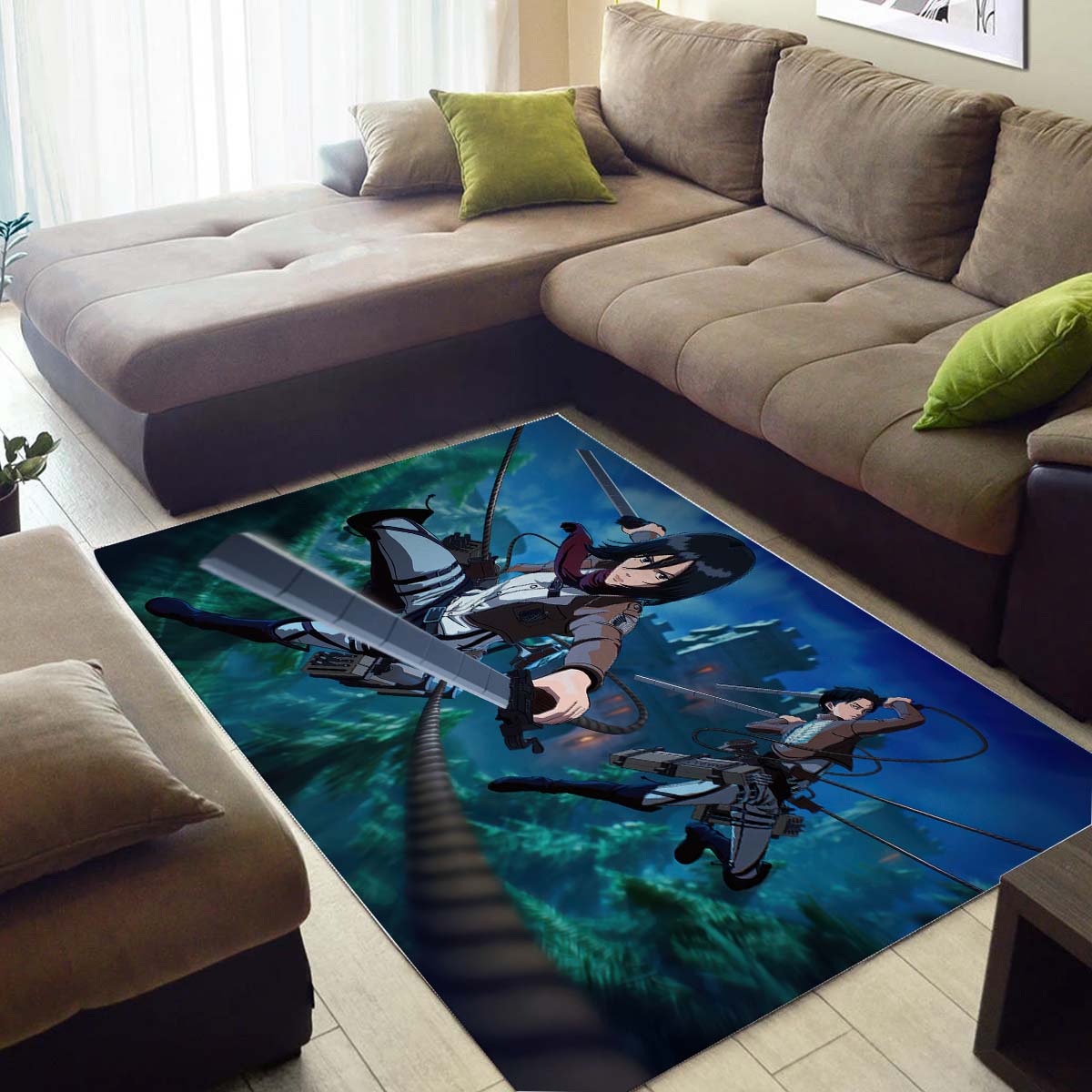 Tapis Attack On Titan 1 – Image 3