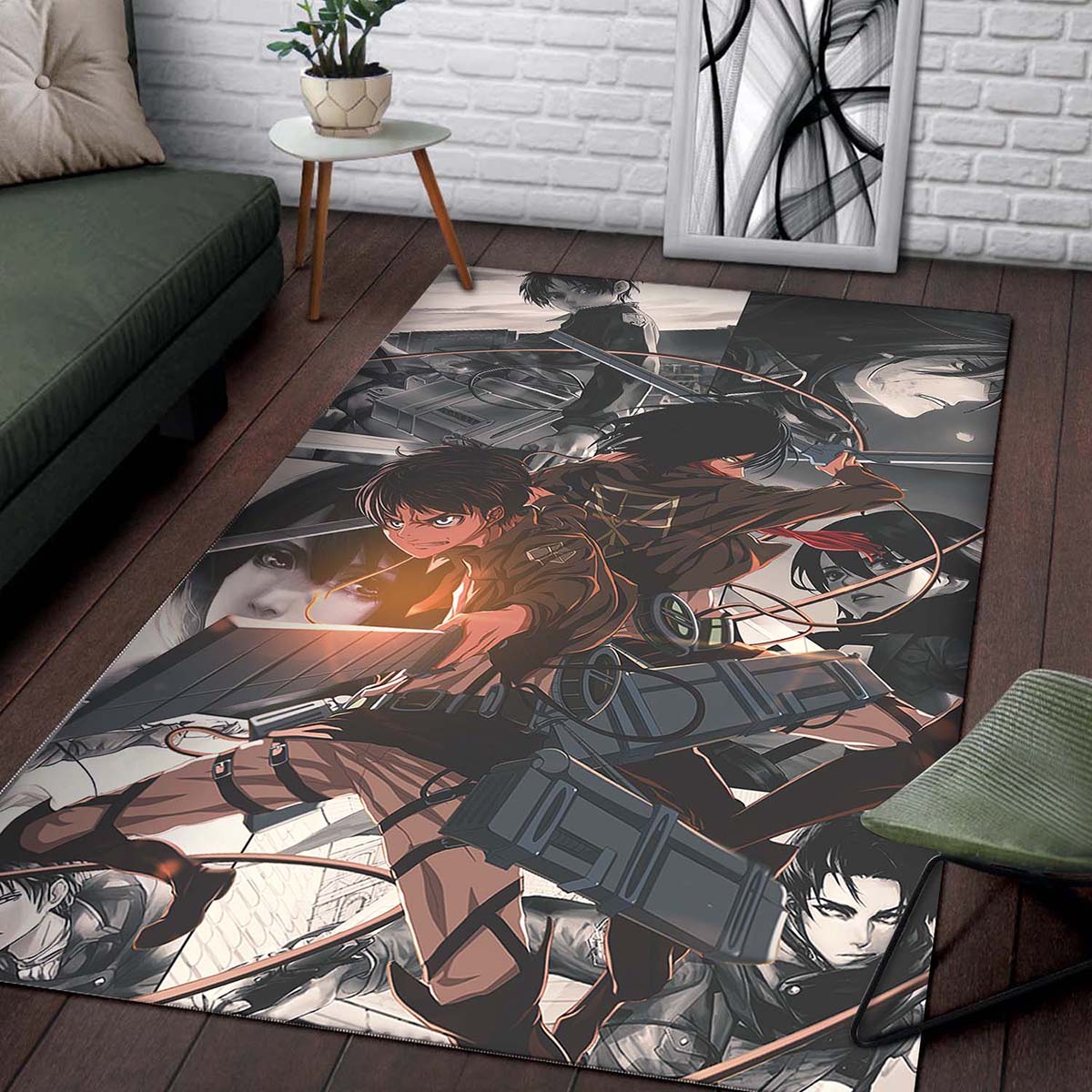 Tapis Attack On Titan 22 Anime – Image 2