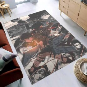 Tapis Attack On Titan 22 Anime