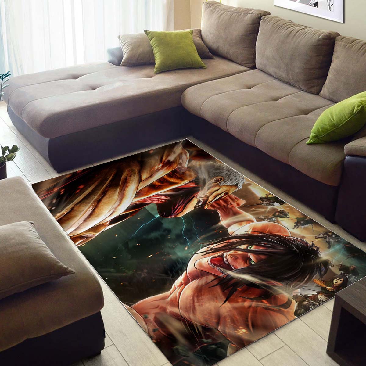 Tapis Attack On Titan 5 – Image 3