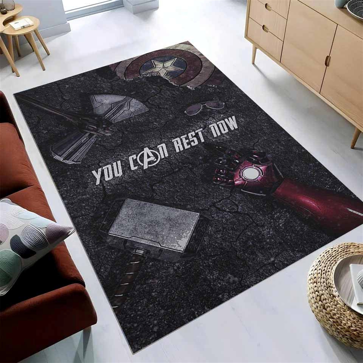 Tapis Avengers End Game 2575136