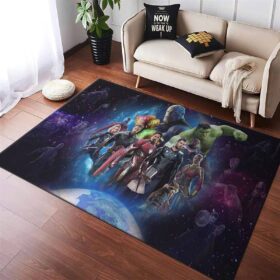 Tapis Avengers Infinity War Poster Marvel