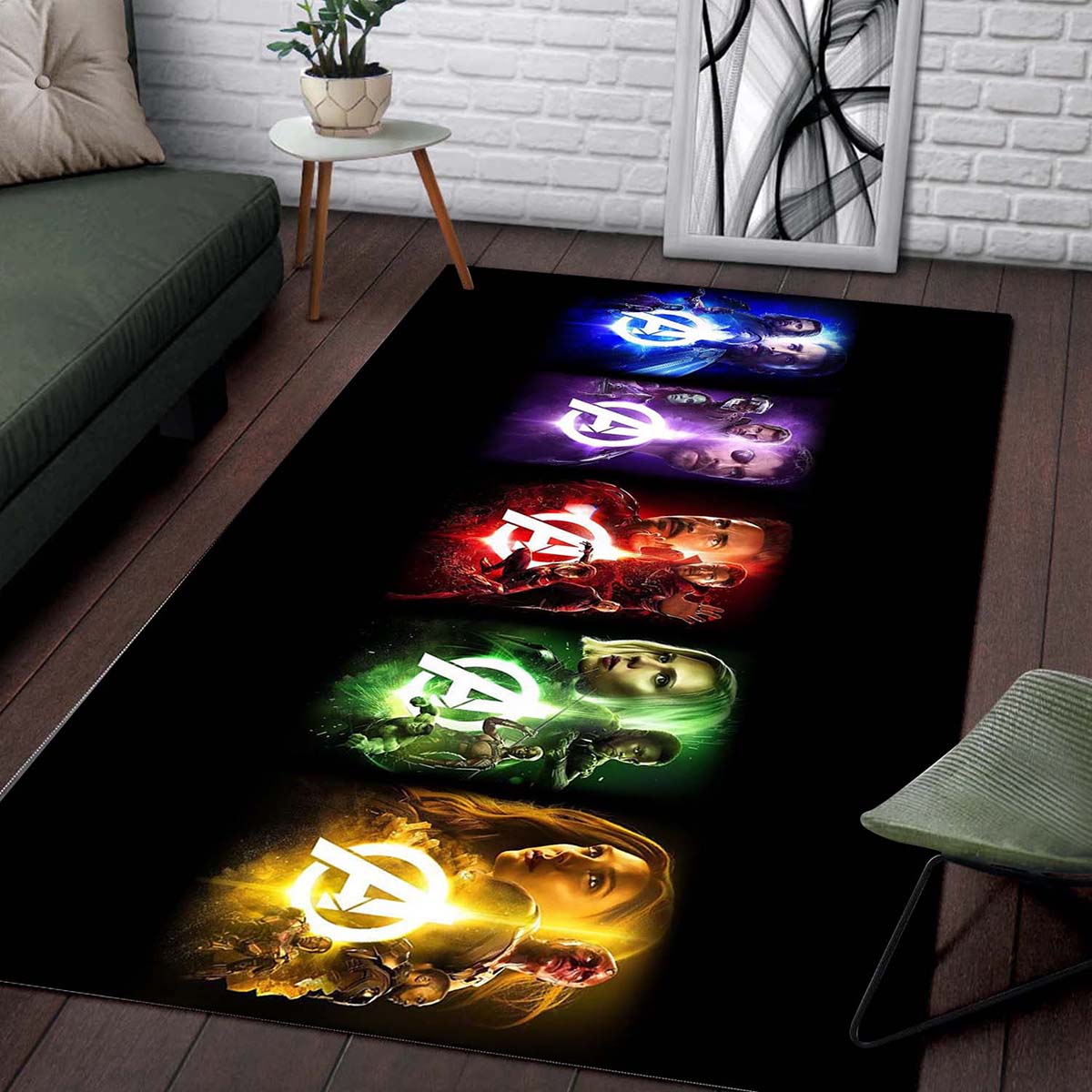 Tapis Avengers infinity war superheroes – Image 2