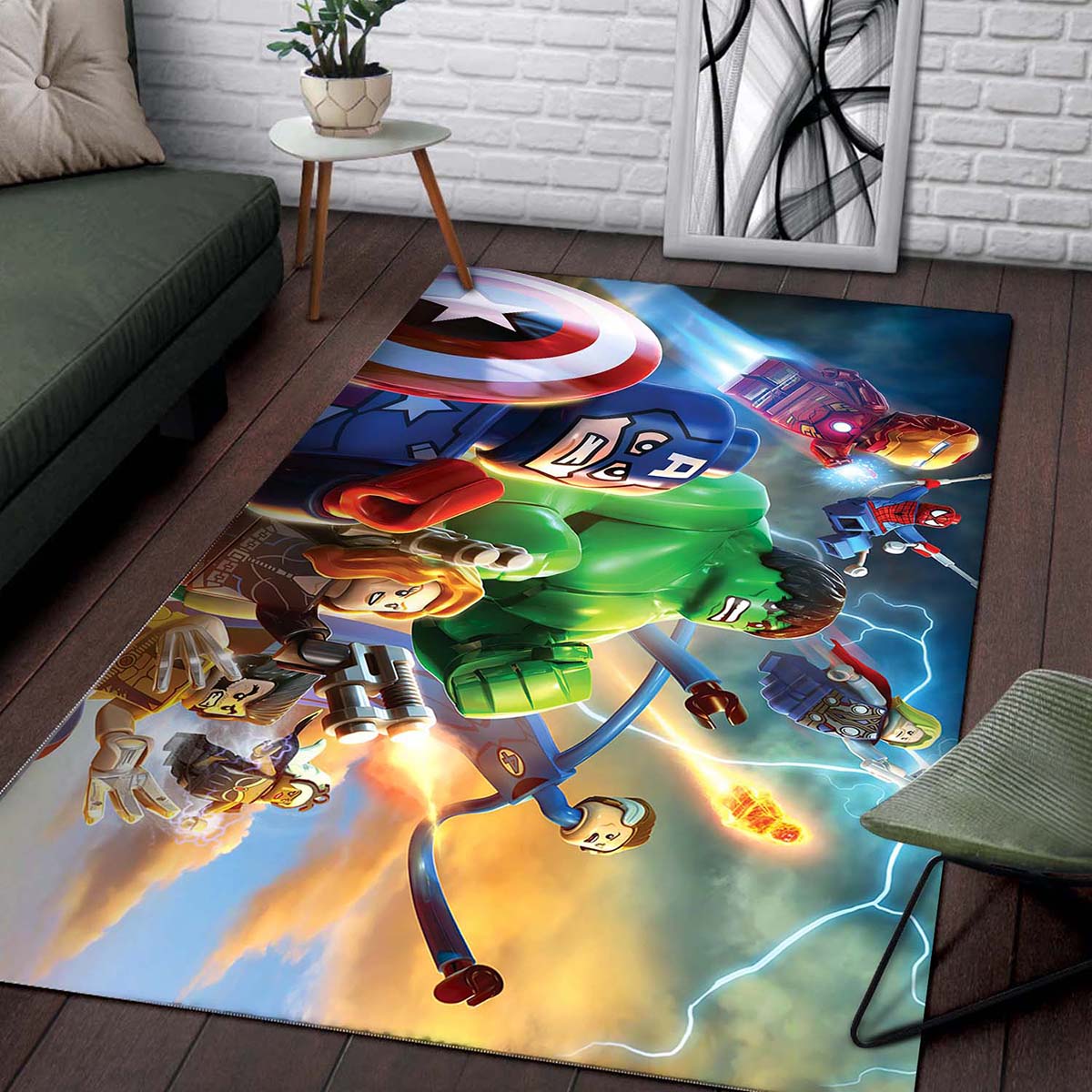 Tapis Avengers Lego Battle – Image 2